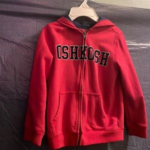 Red Oshkosh hoodie- Boy hoodie